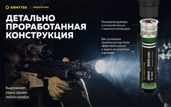 Armytek Predator Pro Magnet USB — изображение 6